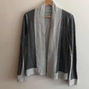 maurices two tone gray cardigan
